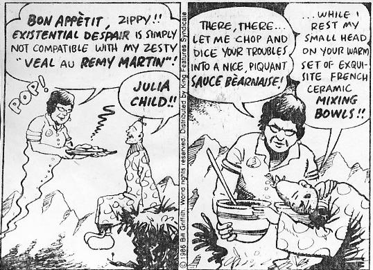 Julia Child and Zippy